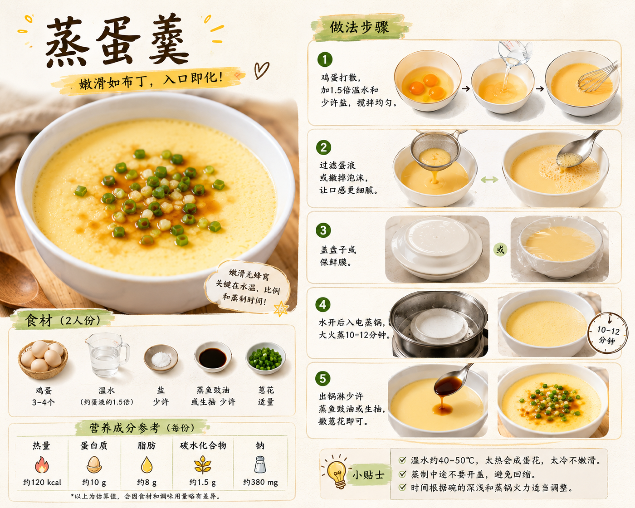 蒸蛋羹